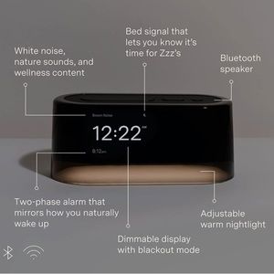 Loftie alarm clock Black